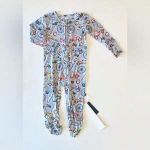 NWT Lev Baby Grayson Footie 12/18m